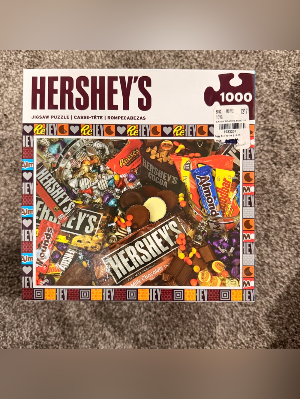 Hershey's Assorted Candy 1000-Piece Puzzle - Multicolor